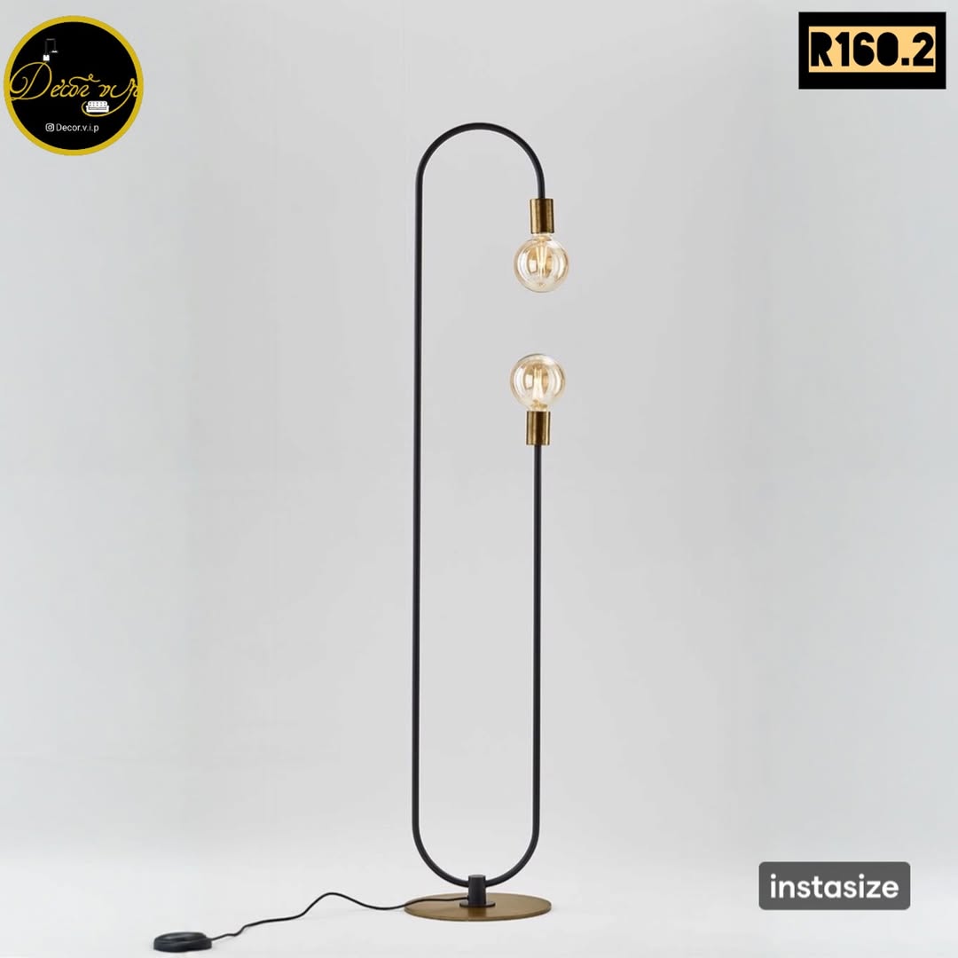 آباژور دوشعله کنارسالنی کد R160.2