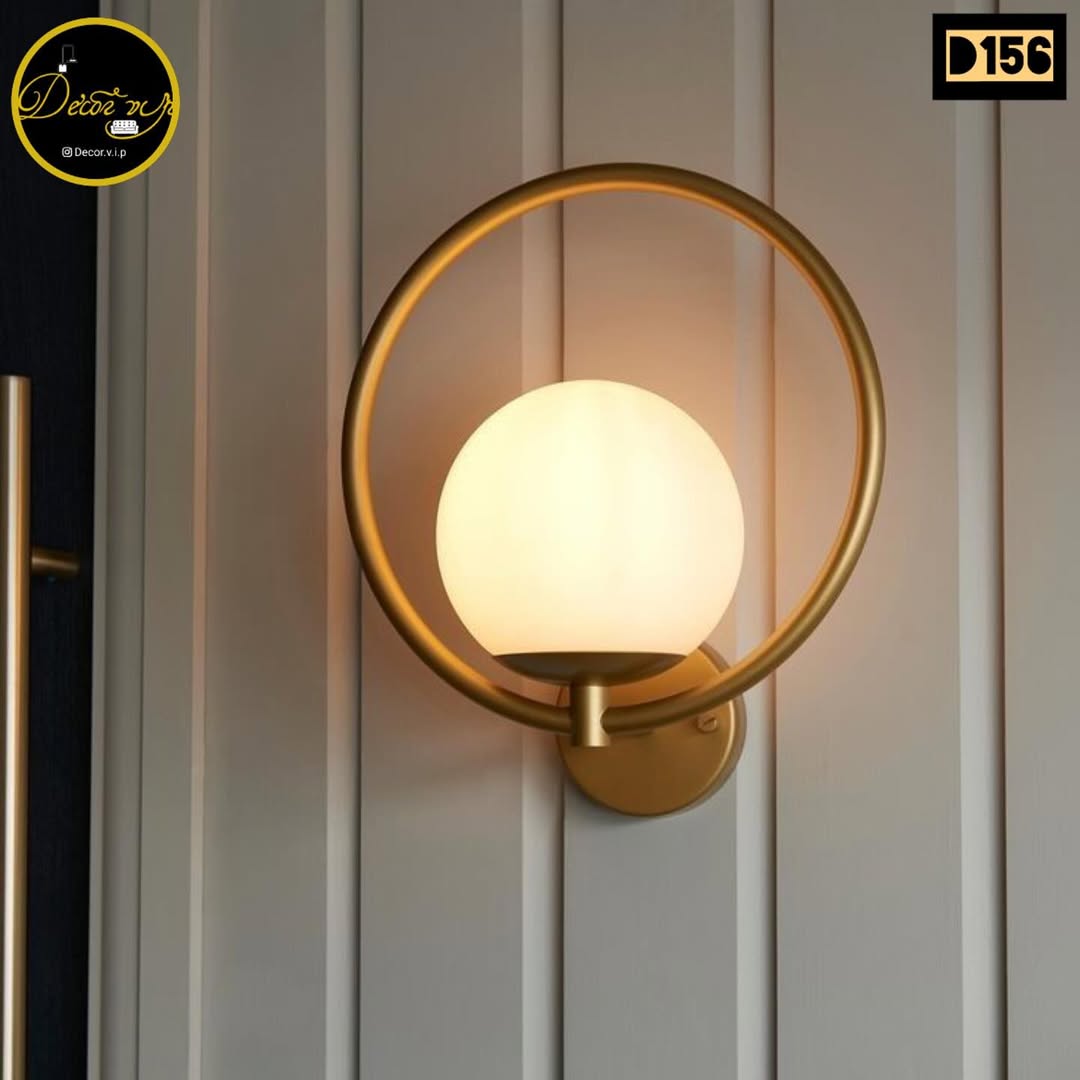 نمای دیگر دیوارکوب حبابی مدرن کد D156