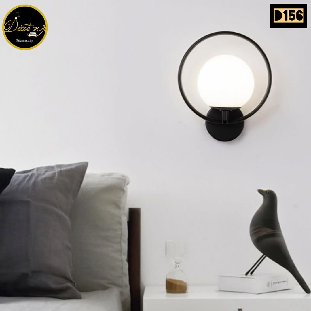 نمای دیگر دیوارکوب حبابی مدرن کد D156
