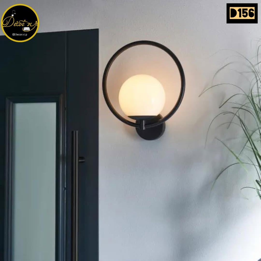 نمای دیگر دیوارکوب حبابی مدرن کد D156