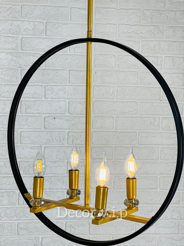 لوستر آشپزخانه و اتاق خواب ۴ شعله لوکس