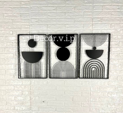 تابلو دیواری دکوراتیو سه تیکه