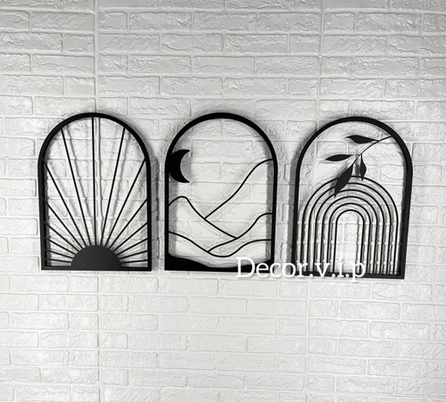 تابلو دیواری گنبدی سه تیکه