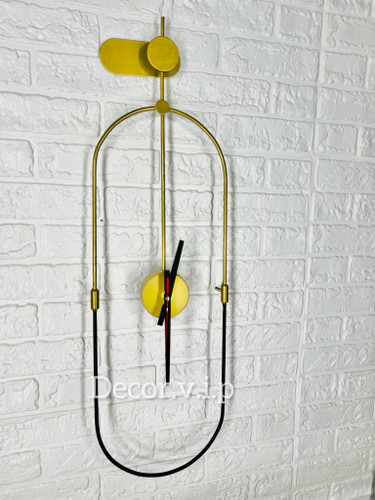 ساعت دیواری دورنگ