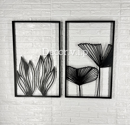 تابلو دکوراتیو دوتیکه سایز هر تابلو ۶۰ در ۴۰