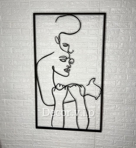 تابلو دکوری طرح آغوش سایز ۴۰ در ۷۰