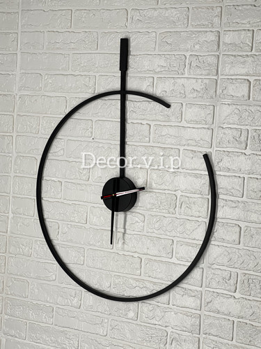 ساعت دیواری کد ۱۱۸ فلزی قطر ۶۰ سانت با موتور آرام گرد