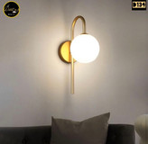 دیوارکوب حبابی مدل عصایی