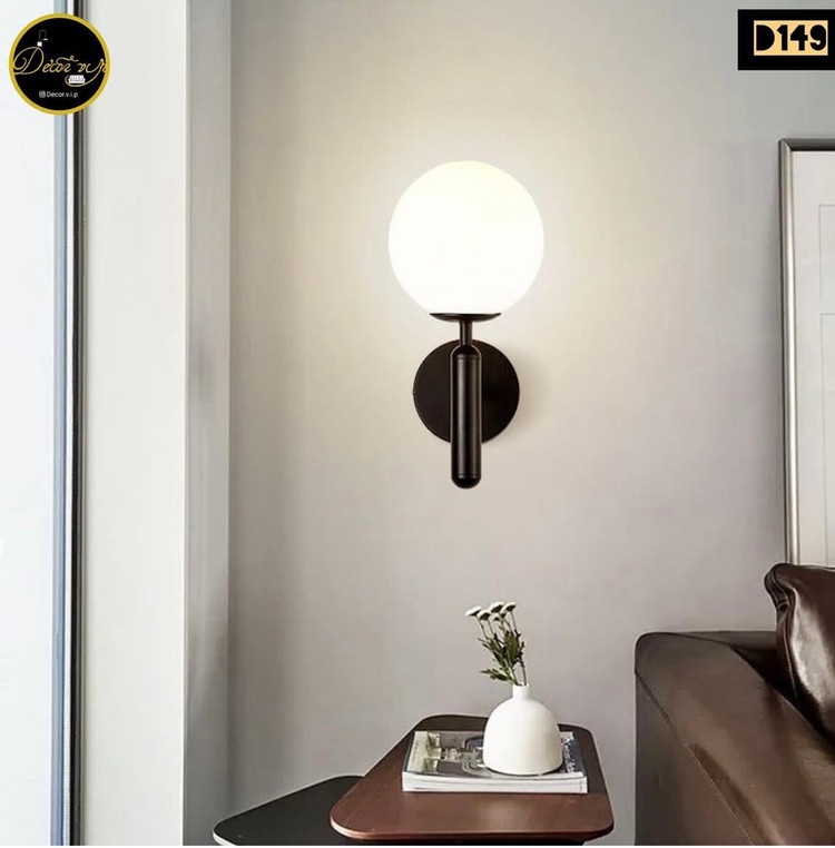 دیوارکوب ساده تک شعله دکور VIP - ارتفاع ۲۵